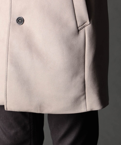 NICOLE CLUB FOR MEN(ニコルクラブフォーメン)の「ベストライナー付き スタンドコート(その他アウター・メンズ・シルバーグレー/グレー系その他/ブラック・MEDIUM/X-LARGE/LARGE)」の13枚目の写真