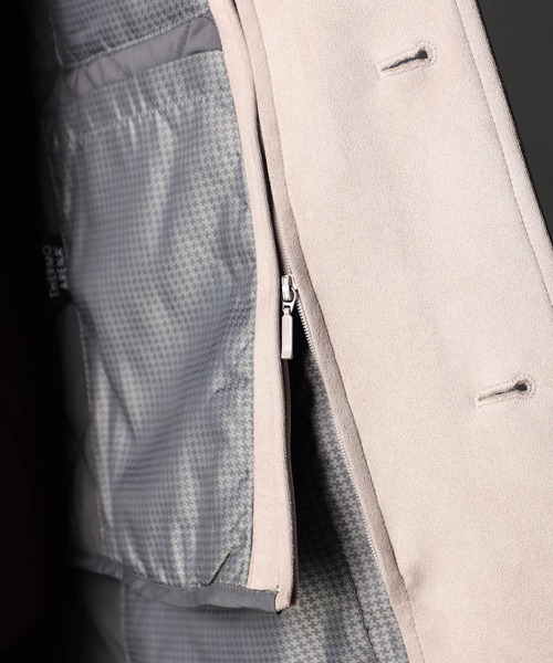NICOLE CLUB FOR MEN(ニコルクラブフォーメン)の「ベストライナー付き スタンドコート(その他アウター・メンズ・シルバーグレー/グレー系その他/ブラック・MEDIUM/X-LARGE/LARGE)」の17枚目の写真
