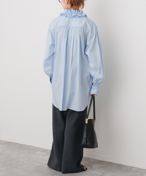 crinkle crinkle crinkle 別注frill shirts crinkle crinkle crinkle 別注frill coller shirts*（シャツ/ブラウス