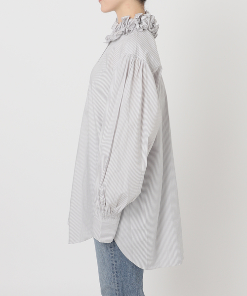 crinkle crinkle crinkle 別注frill coller shirts*（シャツ