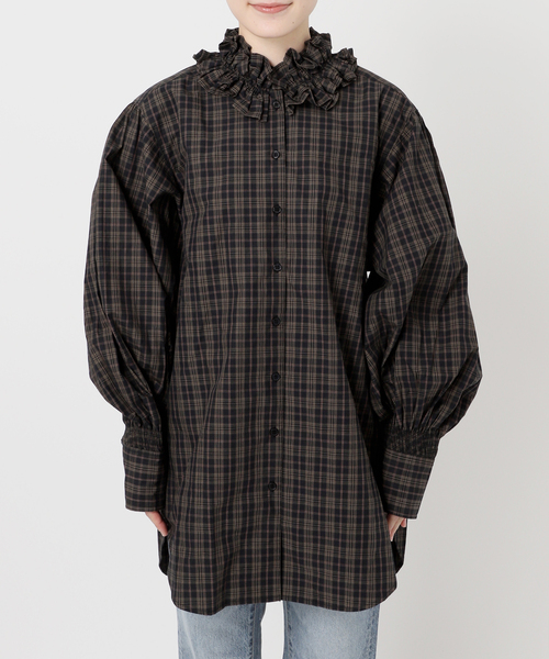 crinkle crinkle crinkle 別注frill shirts crinkle crinkle crinkle 別注frill coller shirts*（シャツ/ブラウス