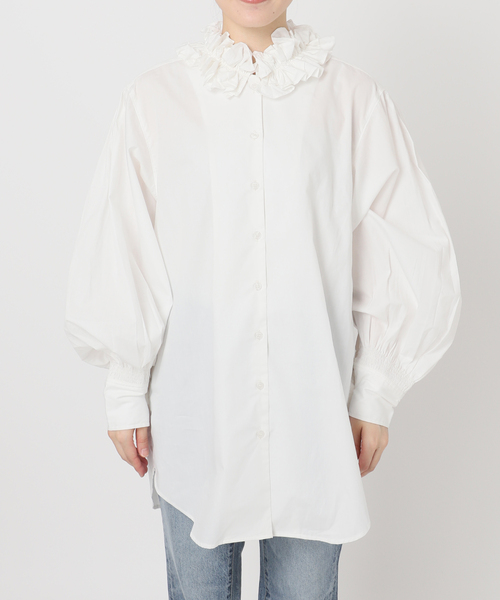 crinkle crinkle crinkle 別注 frill shirts