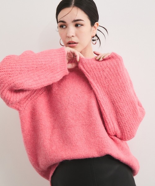 セール】シェットランド風ニットプルーオーバー（ニット/セーター