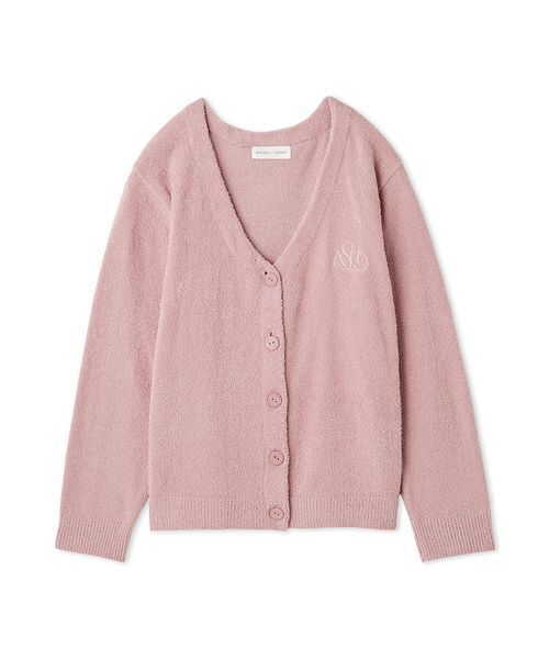 SNIDEL HOME（スナイデルホーム）の「【Warm Misty】ニットカーディガン（ルームウェア/パジャマ・レディース・アイボリー/チャコールグレー/ピンク/ミント・F）」の9枚目の写真