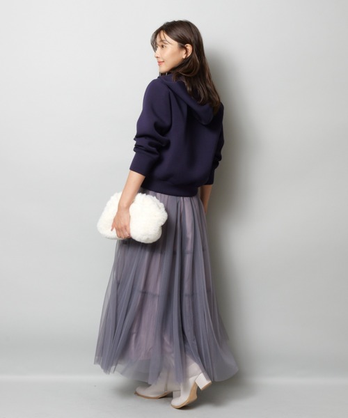 JUSGLITTY（ジャスグリッティー）の「ダブルジップコンパクトパーカー