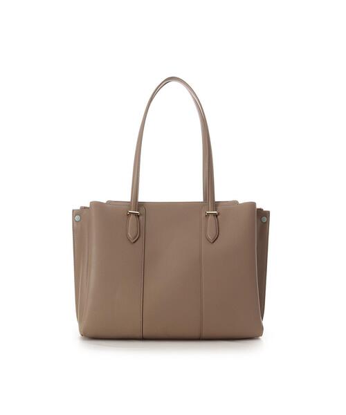 & chouette（アンドシュエット）の「３レイヤーズA4トートバッグ≪通勤・通学≫（トートバッグ・レディース・グレイッシュベージュ/ブラック/ピンクベージュ・FREE）」の17枚目の写真