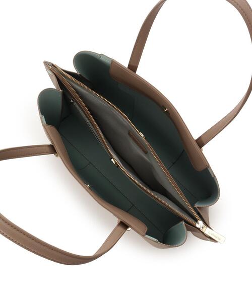 & chouette（アンドシュエット）の「３レイヤーズA4トートバッグ≪通勤・通学≫（トートバッグ・レディース・グレイッシュベージュ/ブラック/ピンクベージュ・FREE）」の18枚目の写真