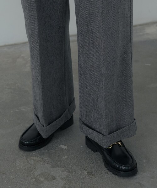 GALLEST（ギャレスト）の「コーデュロイカーゴパンツ（その他パンツ・レディース・グレー/ブルーグリーン/アイボリー/パープル・40/38/36）」の14枚目の写真