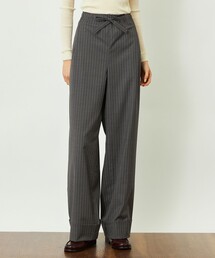 MACKINTOSH PHILOSOPHY | GREY LABEL ウールストライプイージーパンツ(その他パンツ)