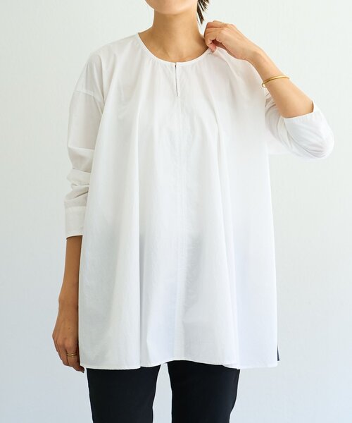 BEARDSLEY（ビアズリー）の「メリーゴーランドフレアーブラウス（シャツ/ブラウス・レディース・ホワイト・FREE）」の2枚目の写真