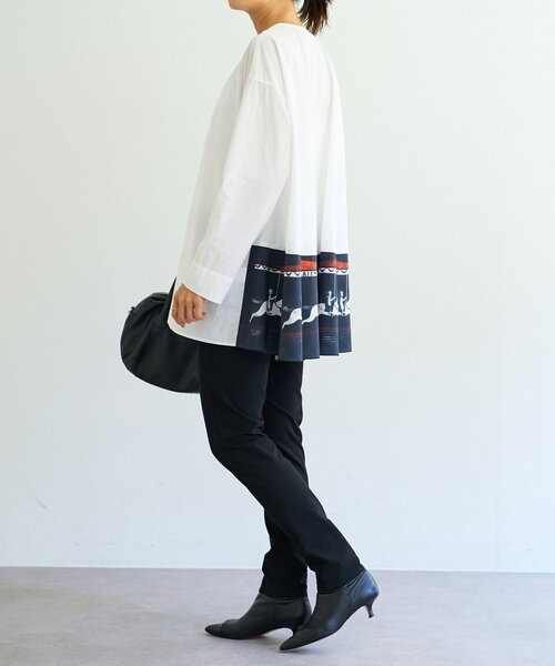 BEARDSLEY（ビアズリー）の「メリーゴーランドフレアーブラウス（シャツ/ブラウス・レディース・ホワイト・FREE）」の11枚目の写真