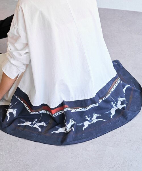 BEARDSLEY（ビアズリー）の「メリーゴーランドフレアーブラウス（シャツ/ブラウス・レディース・ホワイト・FREE）」の14枚目の写真