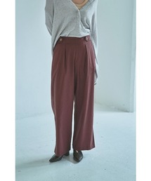 marjour | STRETCH LINEN LIKE WIDE PANTS(その他パンツ)