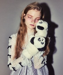 Candy Stripper(キャンディストリッパー)のPEPE FUR ミトン(手袋)