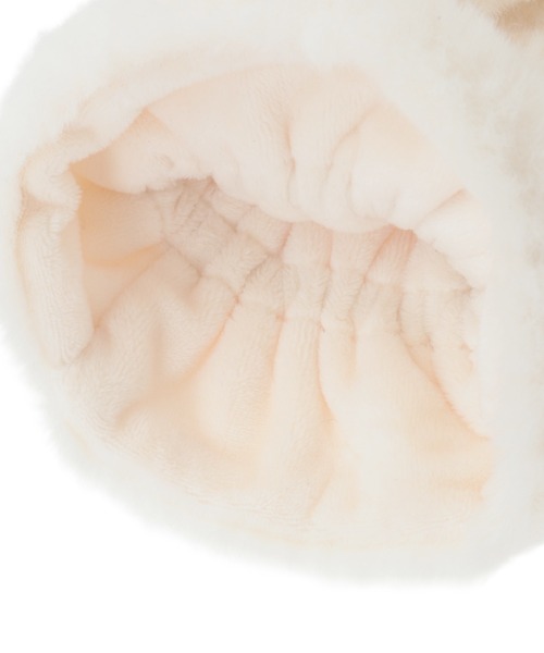 Candy Stripper（キャンディストリッパー）の「PEPE FUR ミトン（手袋・レディース・アイボリー・FREE）」の14枚目の写真