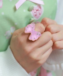 Chalmiere（シャルミエール）の「キラキラリボンリング（リング）」