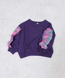 MARKEY'S(マーキーズ)の【LSP WOW!】ウラケ袖ビエラチェックトレーナー(スウェット)