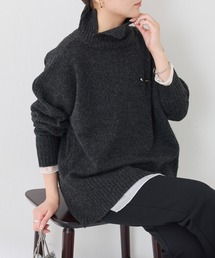 COLLAGE GALLARDAGALANTE（コラージュガリャルダガランテ）の「スリットタートルニット（ニット/セーター）」