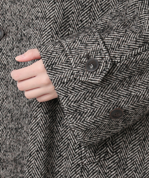 ツイードステンカラーコート（ステンカラーコート）｜SLOBE IENA