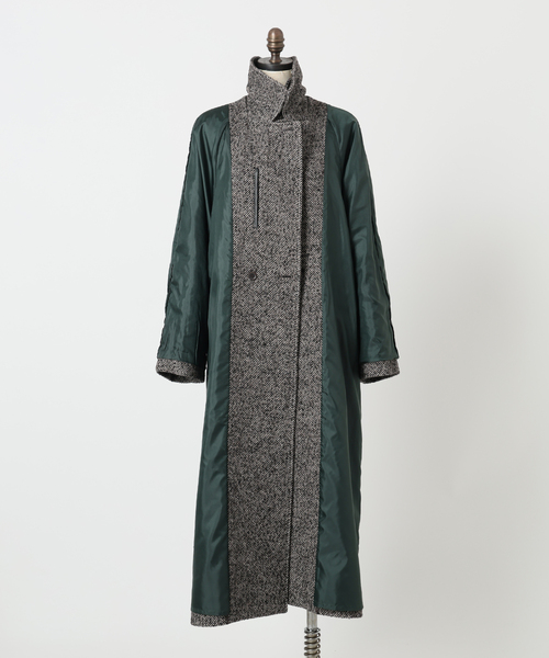 ツイードステンカラーコート（ステンカラーコート）｜SLOBE IENA