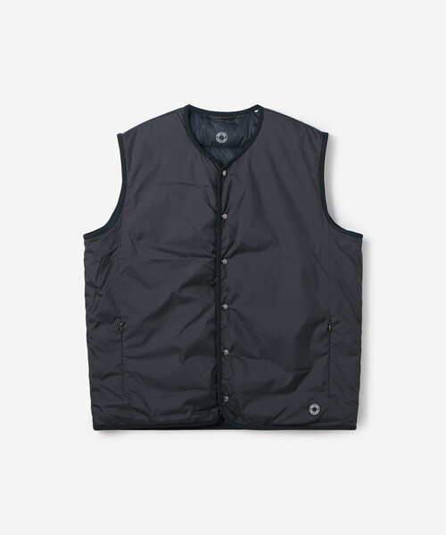 【サイズ5】ORCIVAL オーシバル ダウンベスト ブラック ORCIVAL | ポリエステルタフタ インナーダウン ベスト MEN（ダウン