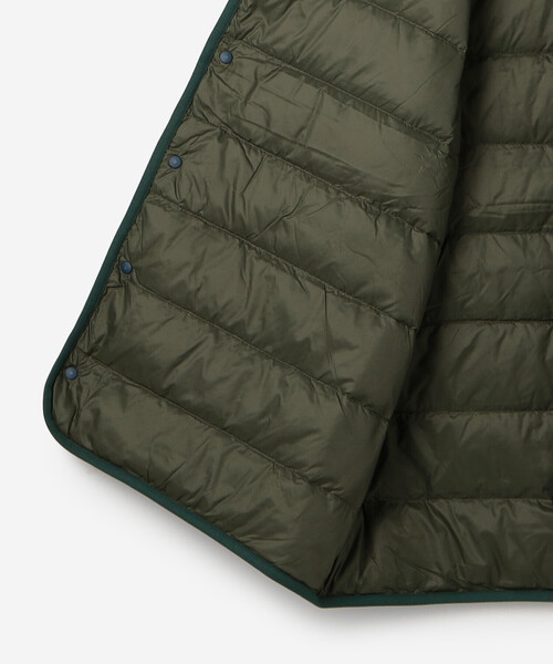 ORCIVAL | ポリエステルタフタ インナーダウン ベスト MEN（ダウン