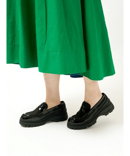 Bella lume(ベッラルーメ)の「【Bella Lume(ベッラルーメ)】スニーカーローファー(スニーカー・レディース・ブラック・MEDIUM/LARGE/SMALL)」の14枚目の写真