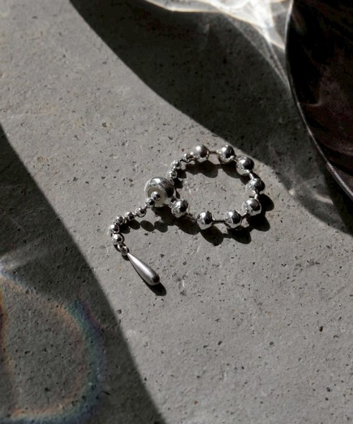 Soierie(ソワリー)の「ドロップレット リング / Droplet ring(リング・レディース・シルバー・FREE)」の1枚目の写真