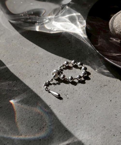 Soierie(ソワリー)の「ドロップレット リング / Droplet ring(リング・レディース・シルバー・FREE)」の4枚目の写真