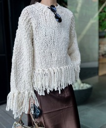 Scrap Book | 【IRONING】fringe po(ニット/セーター)