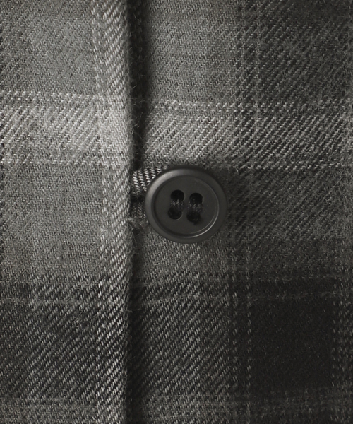 セール】《追加2》BLACK フリルチェックブラウス（シャツ/ブラウス