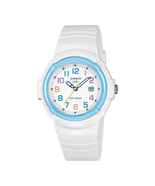 CASIO(カシオ)の「CASIO Collection / LX-800H-7A2JF(アナログ腕時計・レディース・ホワイト×ブルー・FREE)」の1枚目の写真