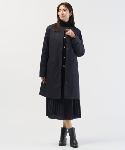 J.PRESS（ジェイプレス）の「NEW TWEED ニット ジャケット（ノーカラージャケット・レディース・ベージュ系5/ネイビー系/ライトグレー系5・T15/T13）」の9枚目の写真