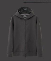 UNITED TOKYO | COMPACT AIR ダンボールZIPパーカー　大人気/ユニセックス着用可能/洗える/防シワ/速乾/軽量/冬服/スウェット/インナー/保温(パーカー)