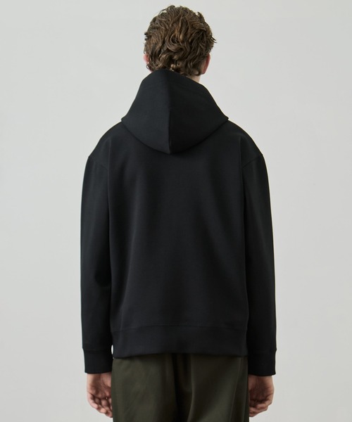 UNITED TOKYO（ユナイテッドトウキョウ）の「COMPACT AIR ダンボールZIPパーカー　大人気/ユニセックス着用可能/洗える/防シワ/速乾/軽量/冬服/スウェット/インナー/保温（パーカー・メンズ・ブラック/ダークグレー/ライトグレー・1/2）」の14枚目の写真