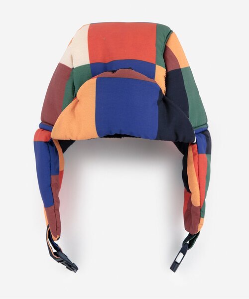 BOBO CHOSES（ボボショーズ）の「Multicolor Tiles chapka【キッズ】（キャップ・キッズ・その他11・52/54）」の4枚目の写真