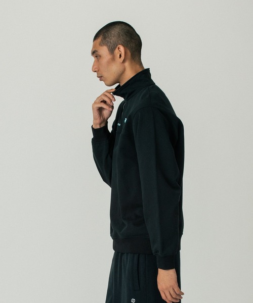 Reebok(リーボック)の「REEBOK x SILAS HALF ZIP SWEATSHIRT(スウェット・メンズ・ネイビー/オフホワイト/ブラック・M/XL/L)」の5枚目の写真