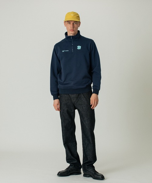 Reebok(リーボック)の「REEBOK x SILAS HALF ZIP SWEATSHIRT(スウェット・メンズ・ネイビー/オフホワイト/ブラック・M/XL/L)」の9枚目の写真