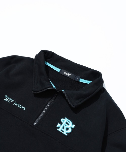 Reebok(リーボック)の「REEBOK x SILAS HALF ZIP SWEATSHIRT(スウェット・メンズ・ネイビー/オフホワイト/ブラック・M/XL/L)」の10枚目の写真