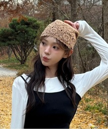 Vini | クロシェ編みビーニー(ニットキャップ/ビーニー)