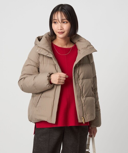 セール】フード ショート ダウン（ダウンジャケット/コート）｜green