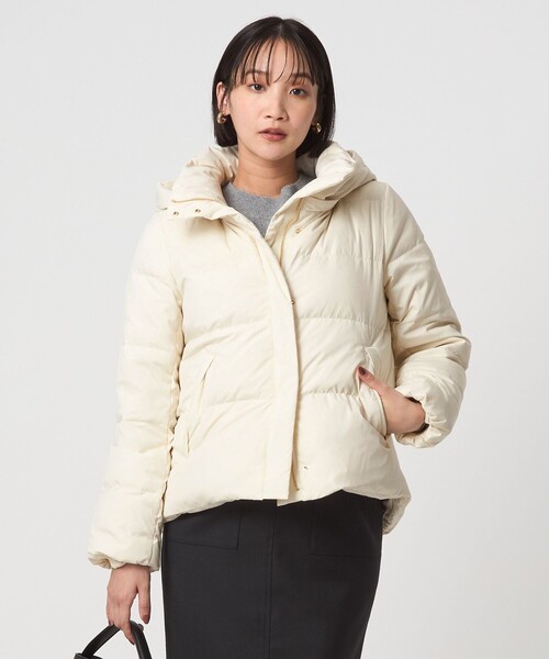 フード ショート ダウン（ダウンジャケット/コート）｜green label