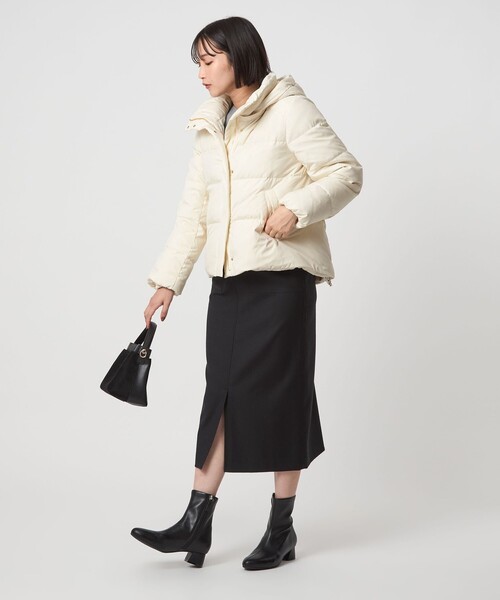 セール】フード ショート ダウン（ダウンジャケット/コート）｜green