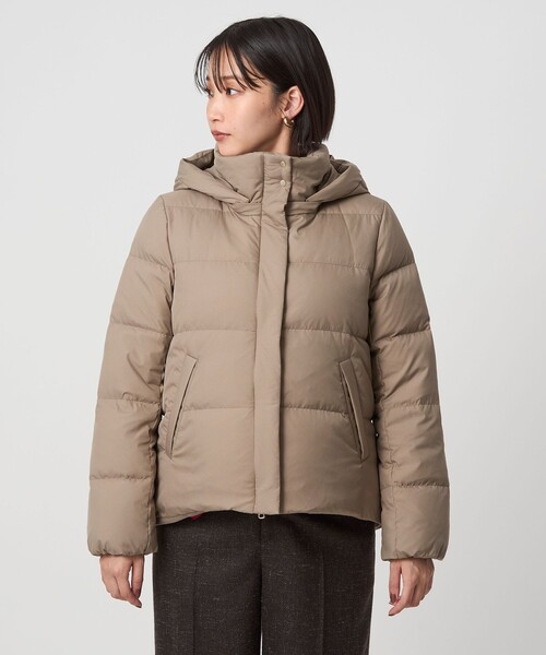 フード ショート ダウン（ダウンジャケット/コート）｜green label
