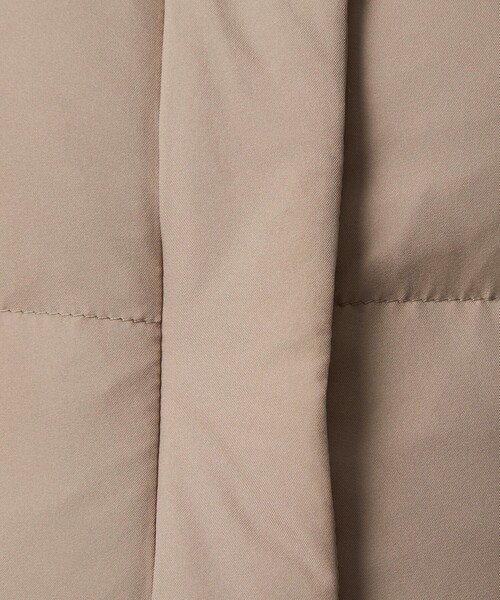 green label relaxing（グリーンレーベルリラクシング）の「フード ショート ダウン（ダウンジャケット/コート・レディース・ブラック/モカ/オフホワイト・36/38）」の13枚目の写真