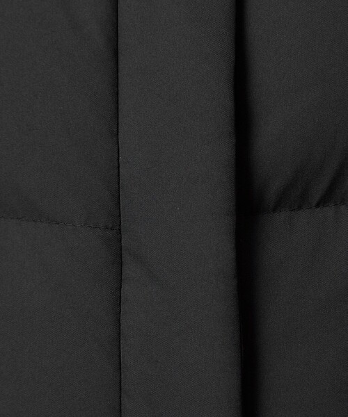 green label relaxing（グリーンレーベルリラクシング）の「フード ショート ダウン（ダウンジャケット/コート・レディース・ブラック/モカ/オフホワイト・36/38）」の17枚目の写真