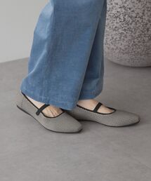 AMERICAN HOLIC | ニットメリージェーンパンプス(パンプス)