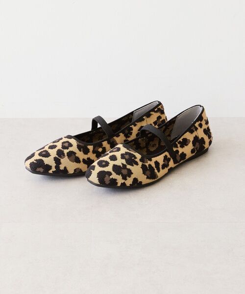 AMERICAN HOLIC（アメリカンホリック）の「ニットメリージェーンパンプス（パンプス・レディース・ベージュ/レオパード/ブラック・L/S/XL/M）」の11枚目の写真