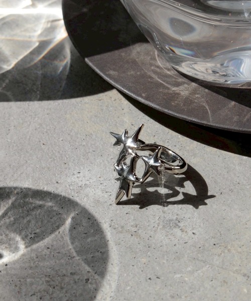 Soierie(ソワリー)の「エトワール リング / Etoile ring(リング・レディース・シルバー系/シルバー・FREE)」の6枚目の写真