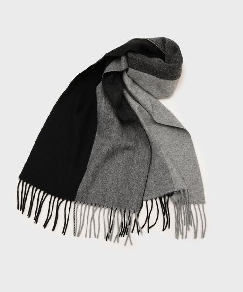 tk.TAKEO KIKUCHI（ティーケータケオキクチ）の「【カシミヤ100％】ピュアカシミヤセパレートマフラー（マフラー・メンズ・アイボリー系4/ブルー系その他6/ワイン系1/ブルーグリーン/ブラック系4・00）」の20枚目の写真